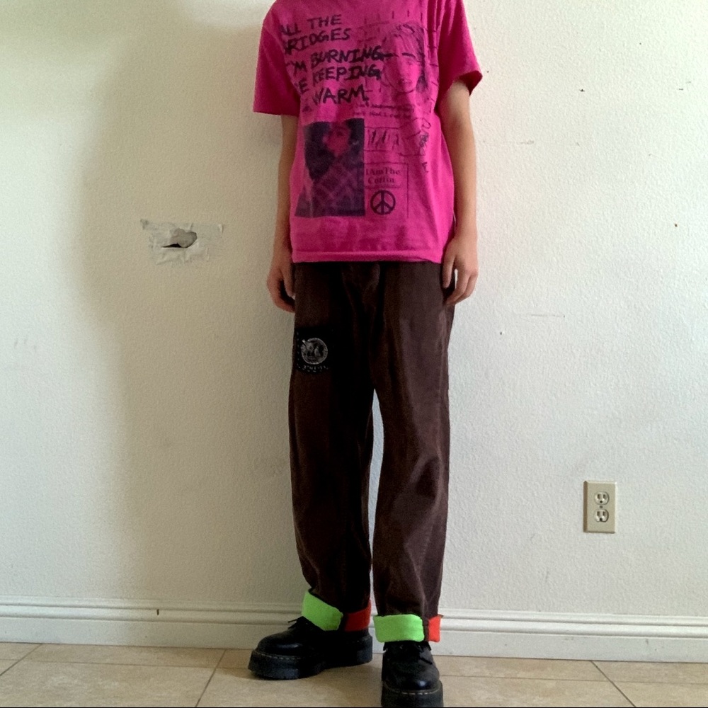 CUSTOM BROWN LEVIS PANTS!